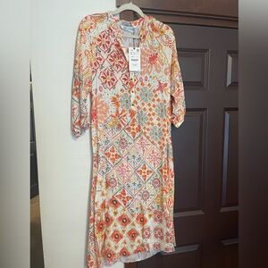 NWT Zara Colorful Dress